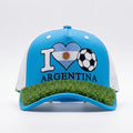 I Love Argentina Soccer Turf Cap