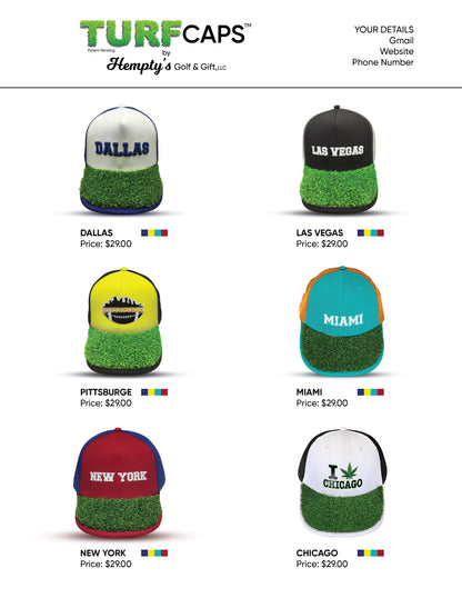 Direct Wholesale Custom Turf Caps™