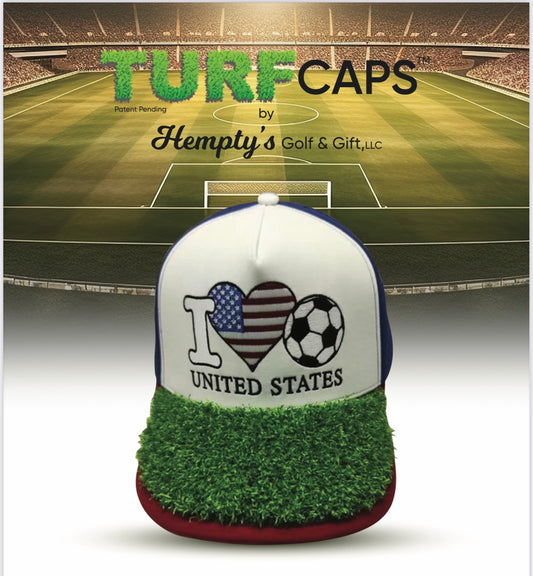 Now Available! United States - I 🖤  🇺🇸 ⚽ Turf Cap